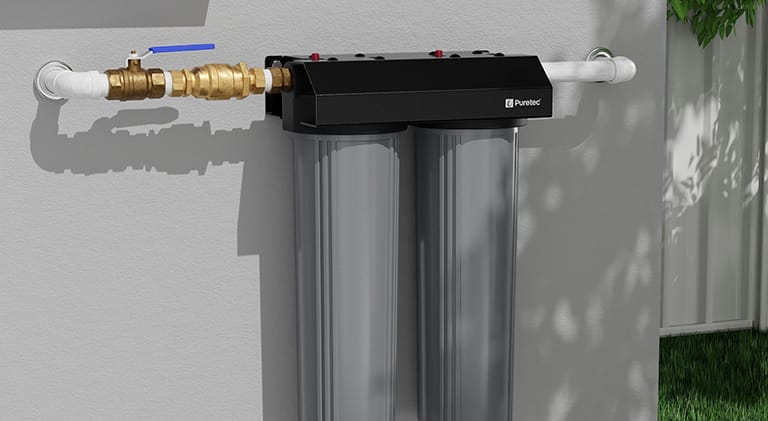 Dual-filter-system-with-fluoride-reduction-cartridge